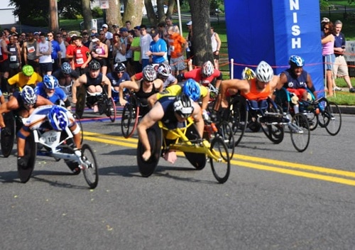 Bergen County Health News: Wheelchair Competition at the Ridgewood Memorial Day Run