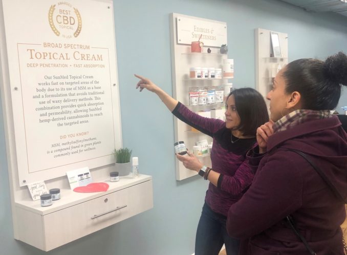 Toni Diaz and the team at Your CBD Store Rochelle Park, foster a learning environment where customers are educated, can try products, and gain a better understanding of what is in their CBD purchase.