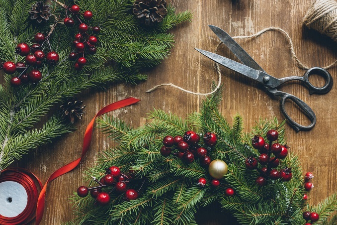 Holiday centerpiece workshop at Abma's Farm in Wyckoff. get details on mybergen.com.