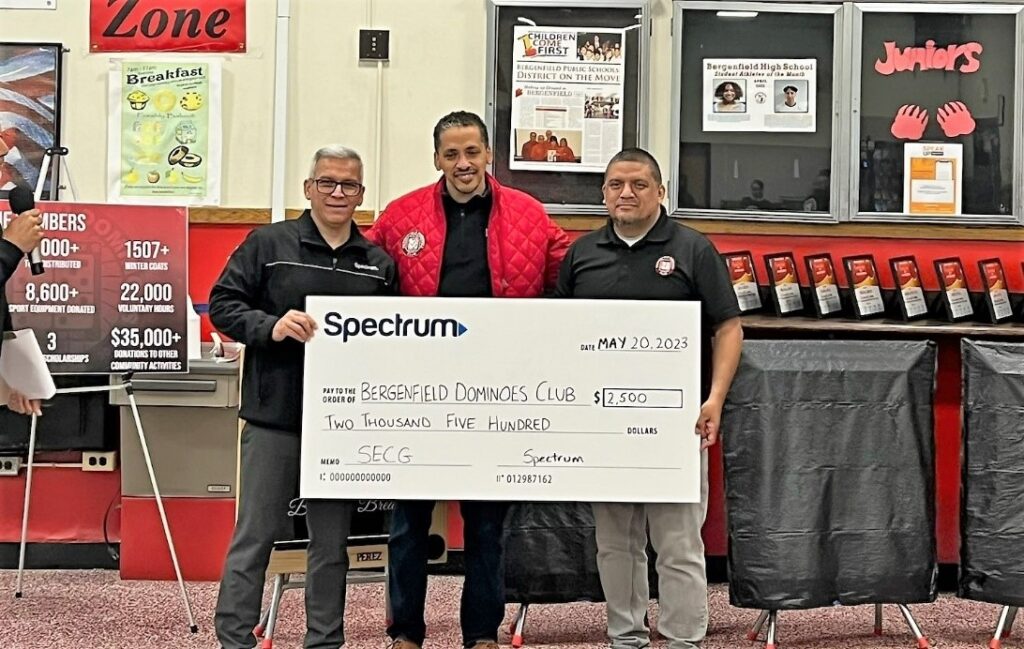 Spectrum Awards $2,500 to Bergenfield Dominoes Club – BDC