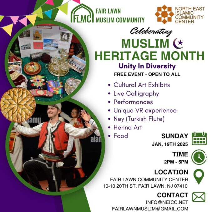 Muslim Heritage Celebration in Fair Lawn. Get details on mybergen.com.